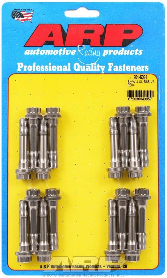 Auto Racing Products Automotive Hardware Connecting Rod Bolt Kit BMW 4.0L V8 S65 201-6001