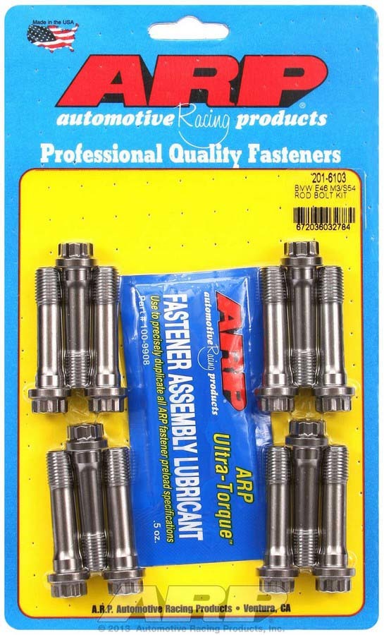 Auto Racing Products Automotive Hardware BMW Rod Bolt Kit E46 M3 /S54 201-6103