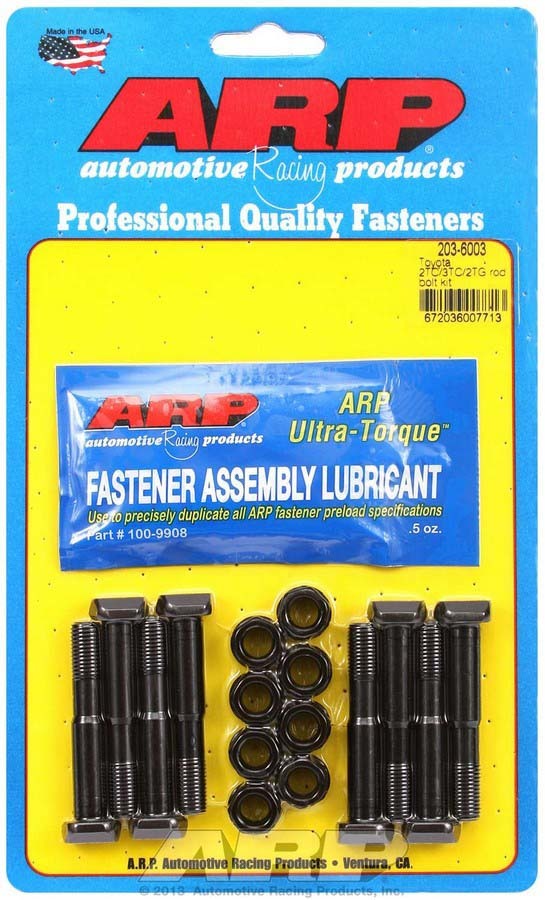 Auto Racing Products Automotive Hardware Toyota Rod Bolt Kit - Fits 2TC/3TC/2TG 203-6003