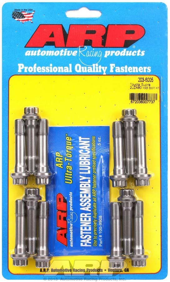 Auto Racing Products Automotive Hardware Toyota Rod Bolt Kit - 2JZA80 203-6005