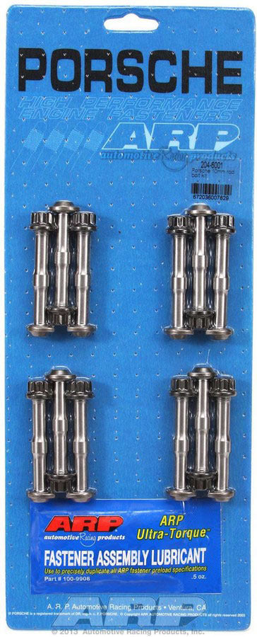 Auto Racing Products Automotive Hardware Porsche Rod Bolt Kit - Fits 911 10mm 204-6001