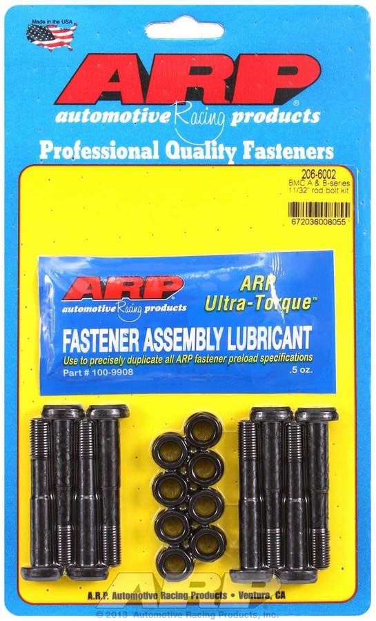 Auto Racing Products Engine Component BMC Rod Bolt Kit - Fits A&B Series Engines 206-6002