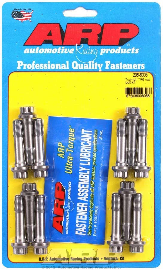 Auto Racing Products Automotive Hardware Truimph Rod Bolt Kit - TR6 206-6005