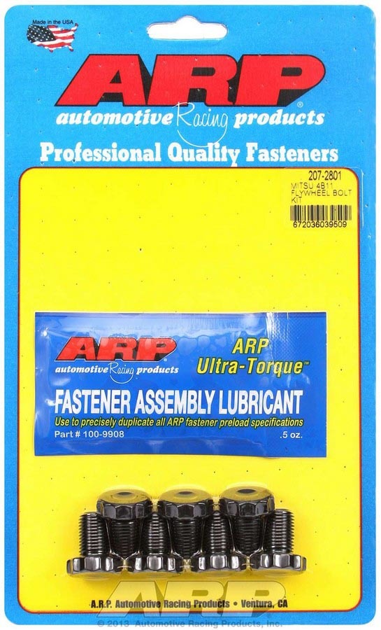 Auto Racing Products Wheel Accessory Flywheel Bolt Kit - Mitsubishi 4B11 207-2801