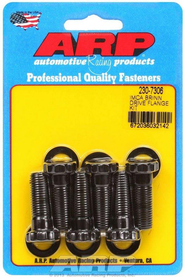 Auto Racing Products Wheel Accessory Bert Drive Flange Bolt Kit (6pk) 230-7306