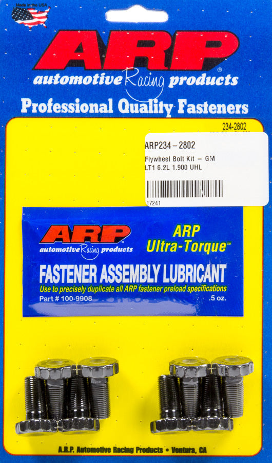 Auto Racing Products Wheel Accessory Flywheel Bolt Kit - GM LT1 6.2L 0.900 UHL 234-2802