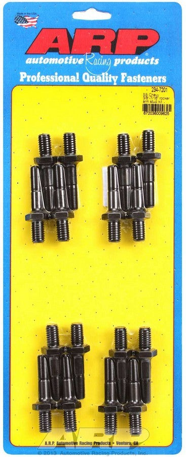 Auto Racing Products Rocker Arm Fastener Kits SBC Rocker Arm Stud Kit 234-7201