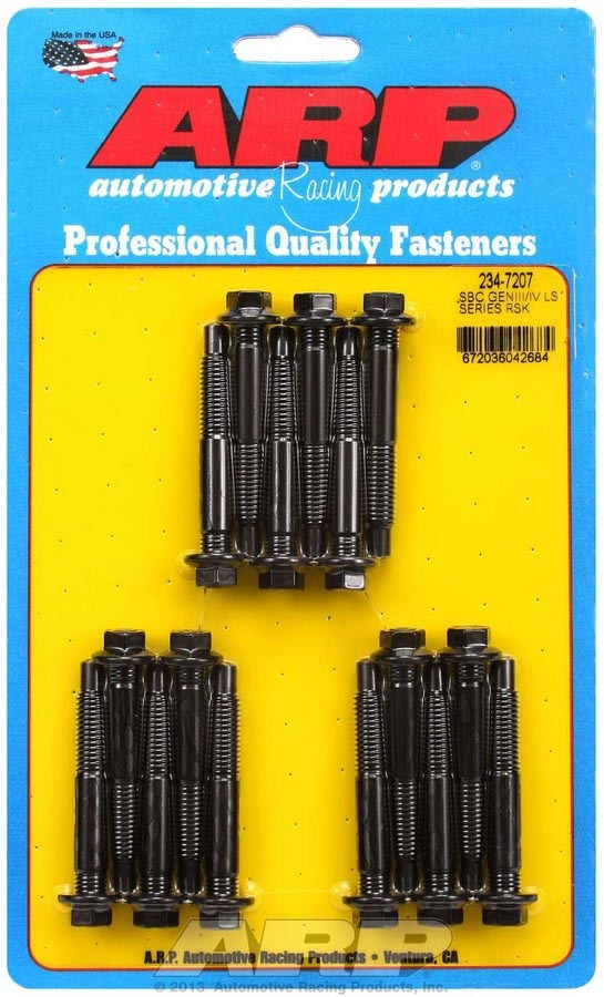 Auto Racing Products Engine Component Rocker Arm Stud Kit GM LS Series Engines 234-7207