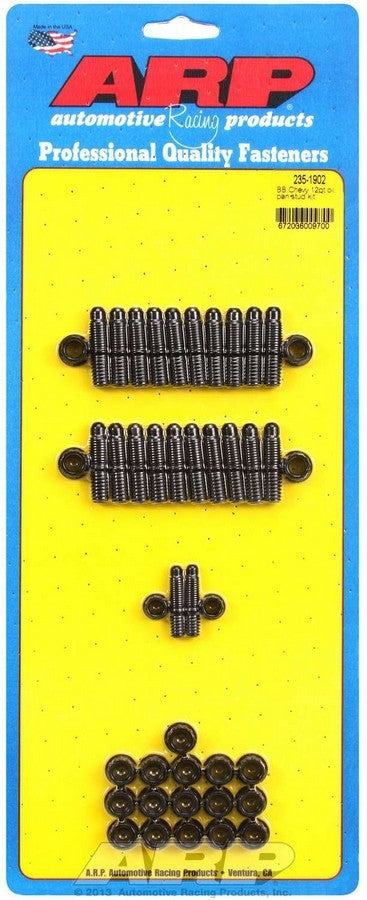 Auto Racing Products Engine Component BBC Oil Pan Stud Kit 235-1902