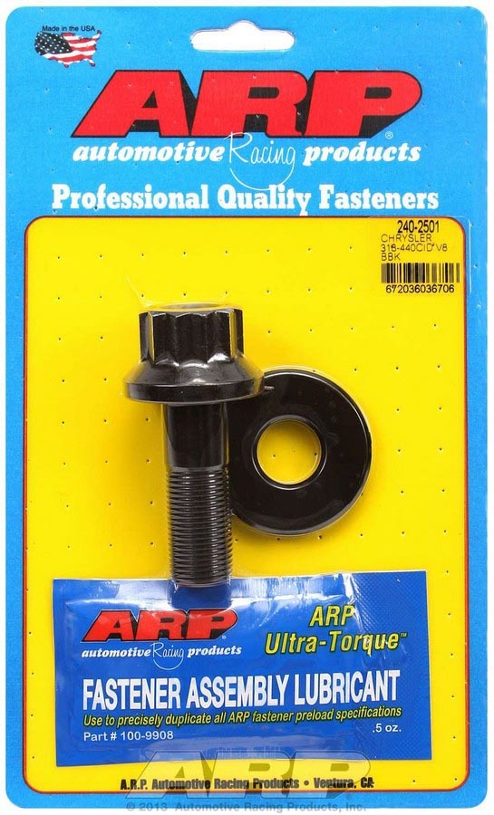 Auto Racing Products Automotive Hardware Mopar Balancer Bolt Kit - 328-440 240-2501