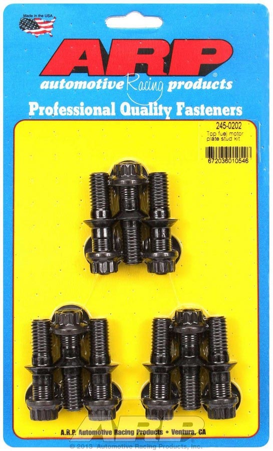 Auto Racing Products Wheel Accessory Bellhousing Stud Kit w/ 1/4 Spacer 245-0202