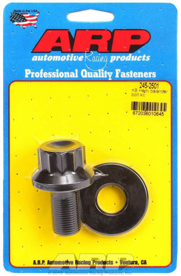 Auto Racing Products Automotive Hardware BBM Balancer Bolt Kit 245-2501