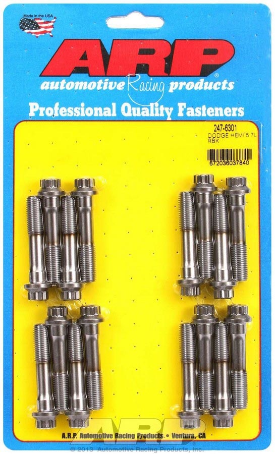 Auto Racing Products Automotive Hardware Mopar Rod Bolt Kit - 5.7L Hemi 247-6301