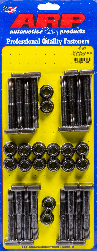 Auto Racing Products Automotive Hardware Rod Bolt Kit Ford 7.3L Diesel 250-6303