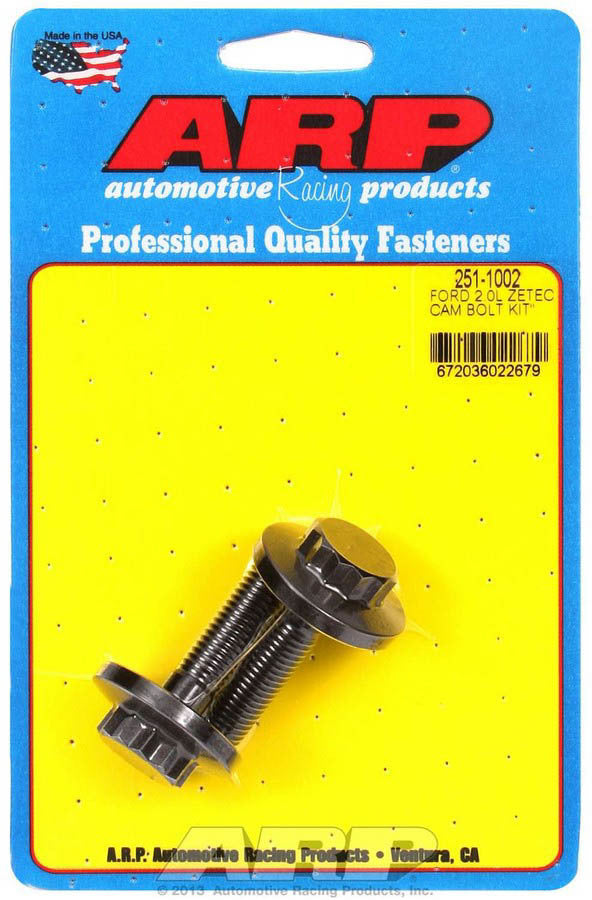 Auto Racing Products Engine Component Cam Bolt Kit - Ford Zetec 2.0L 251-1002