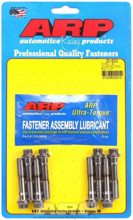 Auto Racing Products Automotive Hardware Rod Bolt Kit - Ford 1.8L Duratech 251-6202