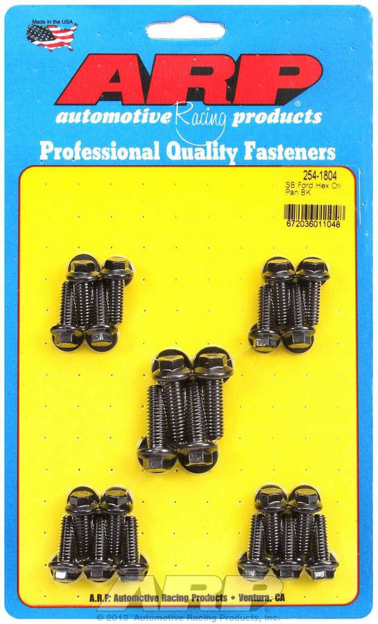 Auto Racing Products Engine Component SBF 6pt Oil Pan Bolt Kit 254-1804