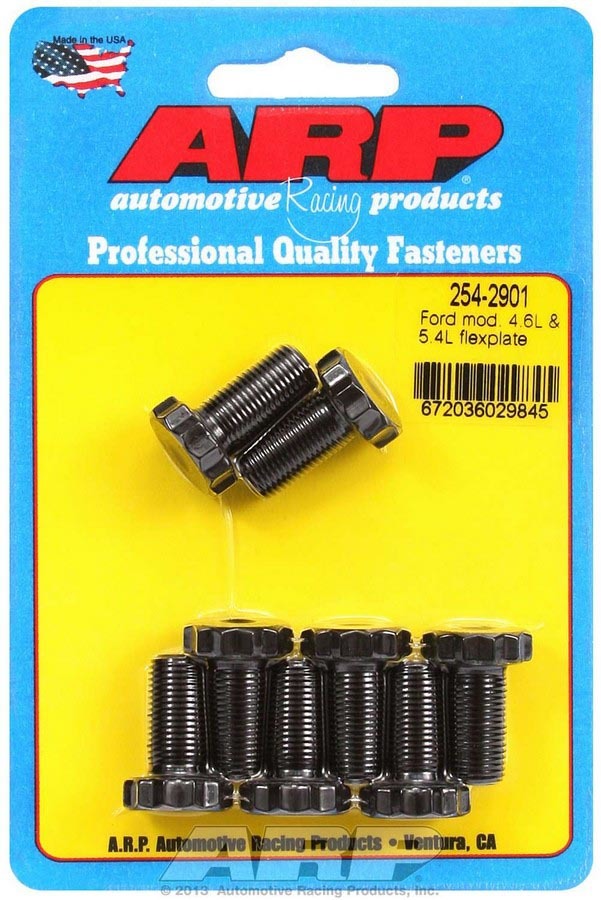 Auto Racing Products Wheel Accessory Ford Flexplate Bolt Kit Fits 4.6/5.4L 254-2901