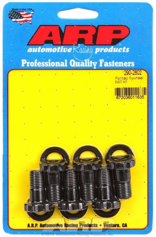 Auto Racing Products Wheel Accessory Pontiac Flywheel Bolt Kit 290-2802