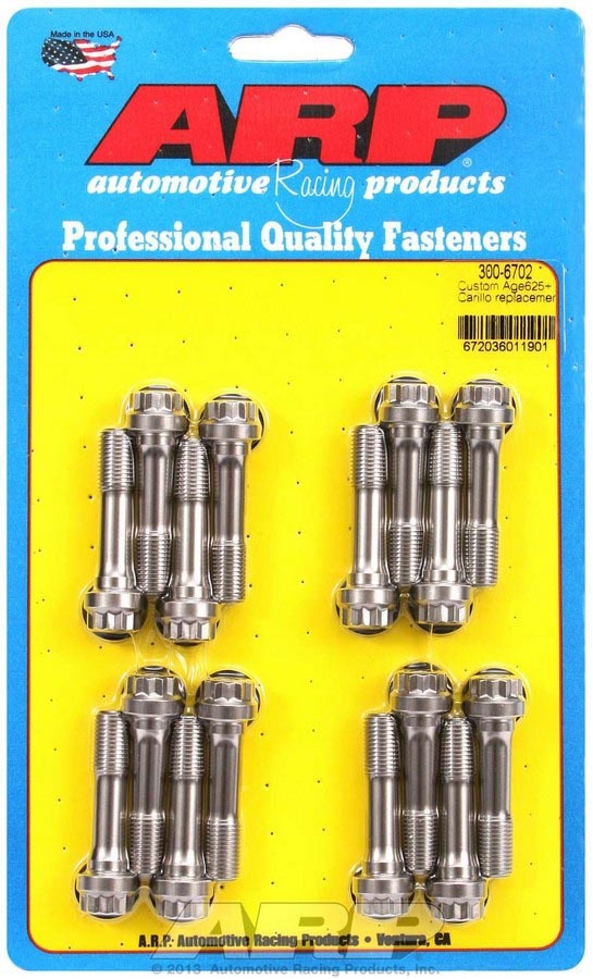 Auto Racing Products Automotive Hardware Replacement Rod Bolt Kit (16) 300-6702