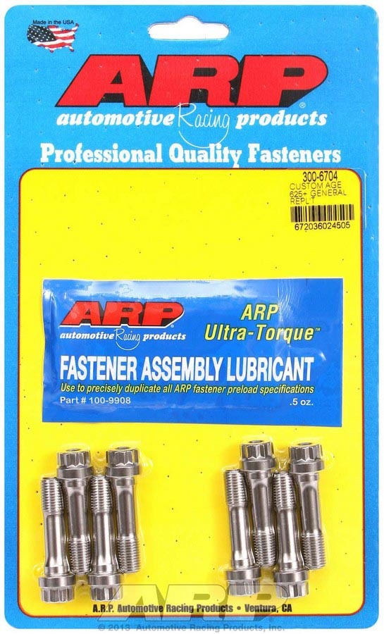 Auto Racing Products Automotive Hardware Replacement Rod Bolt Kit (8) 300-6704