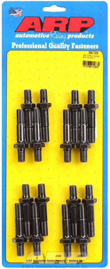Auto Racing Products Rocker Arm Fastener Kits SBC Rocker Arm Stud Kit 334-7203