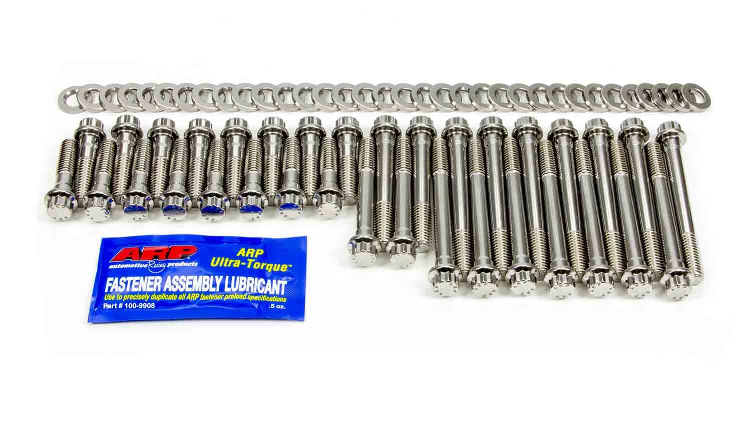 Auto Racing Products Automotive Hardware SBC S/S Head Bolt Kit 12pt. 434-3701