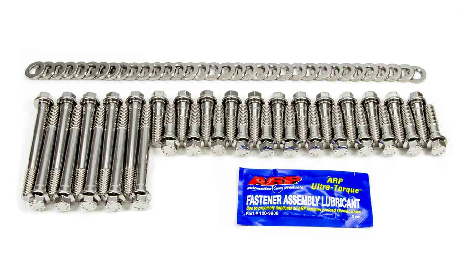 Auto Racing Products Automotive Hardware BBM S/S Head Bolt Kit 6pt. 445-3606