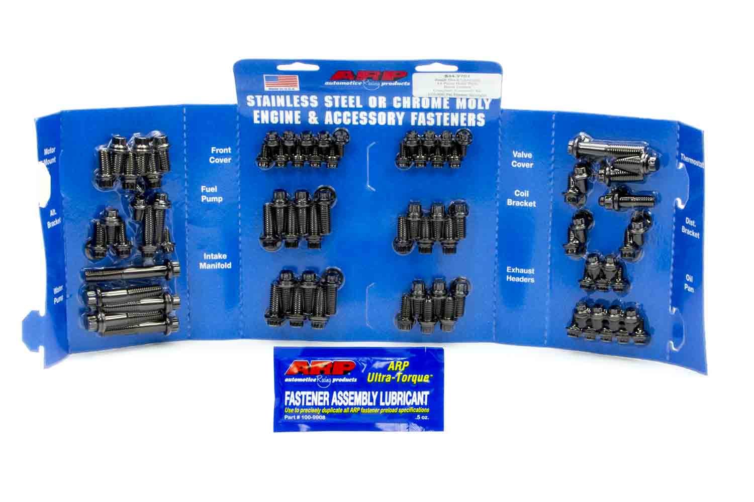 Auto Racing Products Engine Component SBC Complete Engine Fastener Kit 12pt. 534-9701