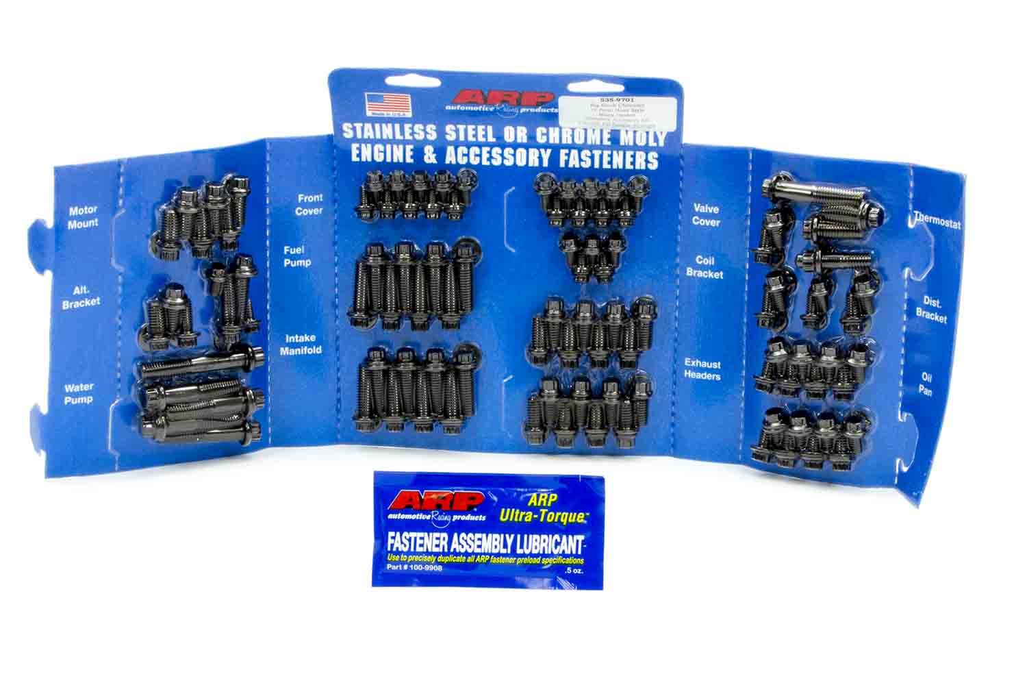 Auto Racing Products Engine Component BBC Complete Engine Fastener Kit 12pt. 535-9701