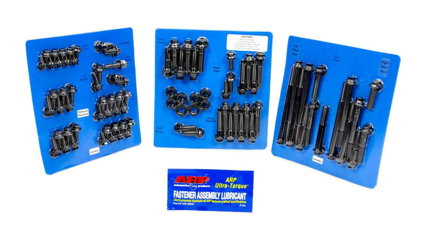 Auto Racing Products Engine Component SBM Complete Engine Fastener Kit 6pt. 544-9801