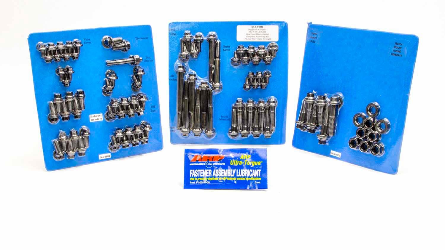 Auto Racing Products Engine Component BBM Complete Engine Fastener Kit 6pt. 545-9801