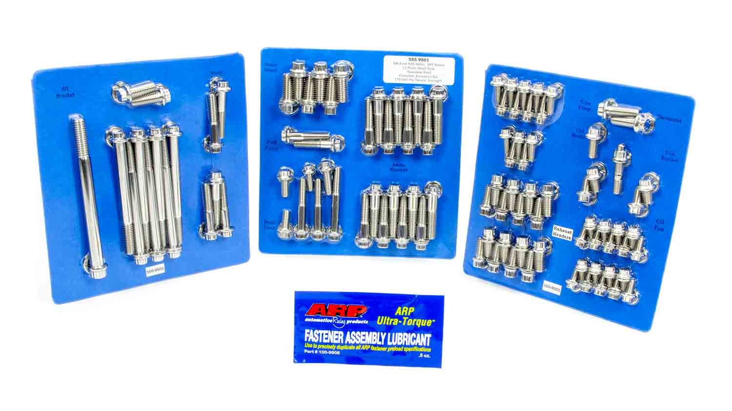 Auto Racing Products Engine Component BBF S/S Complete Engine Fastener Kit 12pt. 555-9501