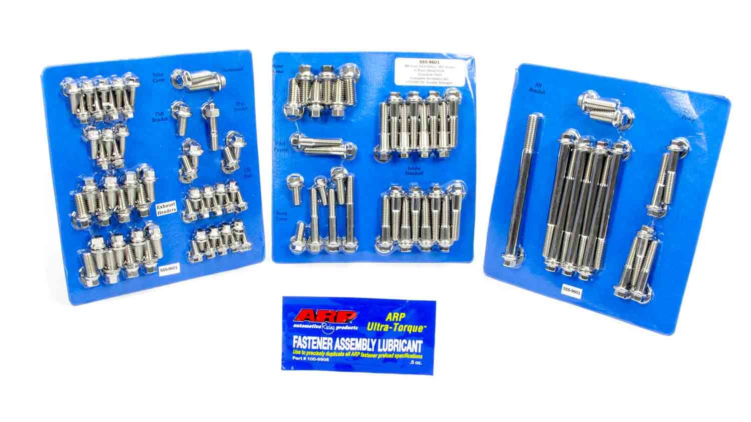Auto Racing Products Engine Component BBF S/S Complete Engine Fastener Kit 6pt. 555-9601