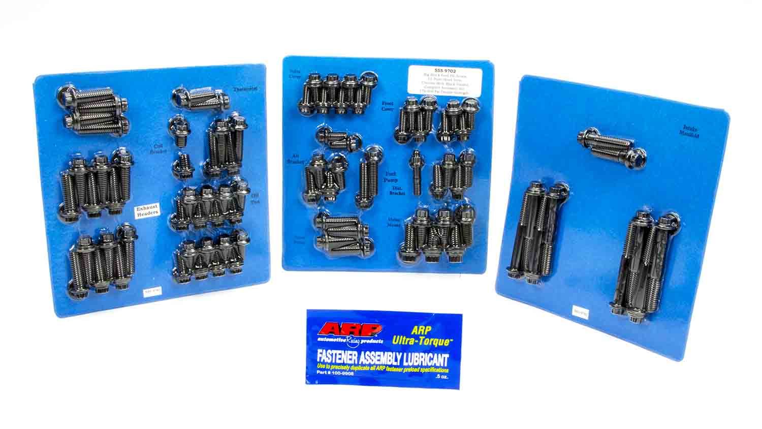 Auto Racing Products Engine Component Ford FE Complete Engine Fastener Kit 12pt. 555-9702