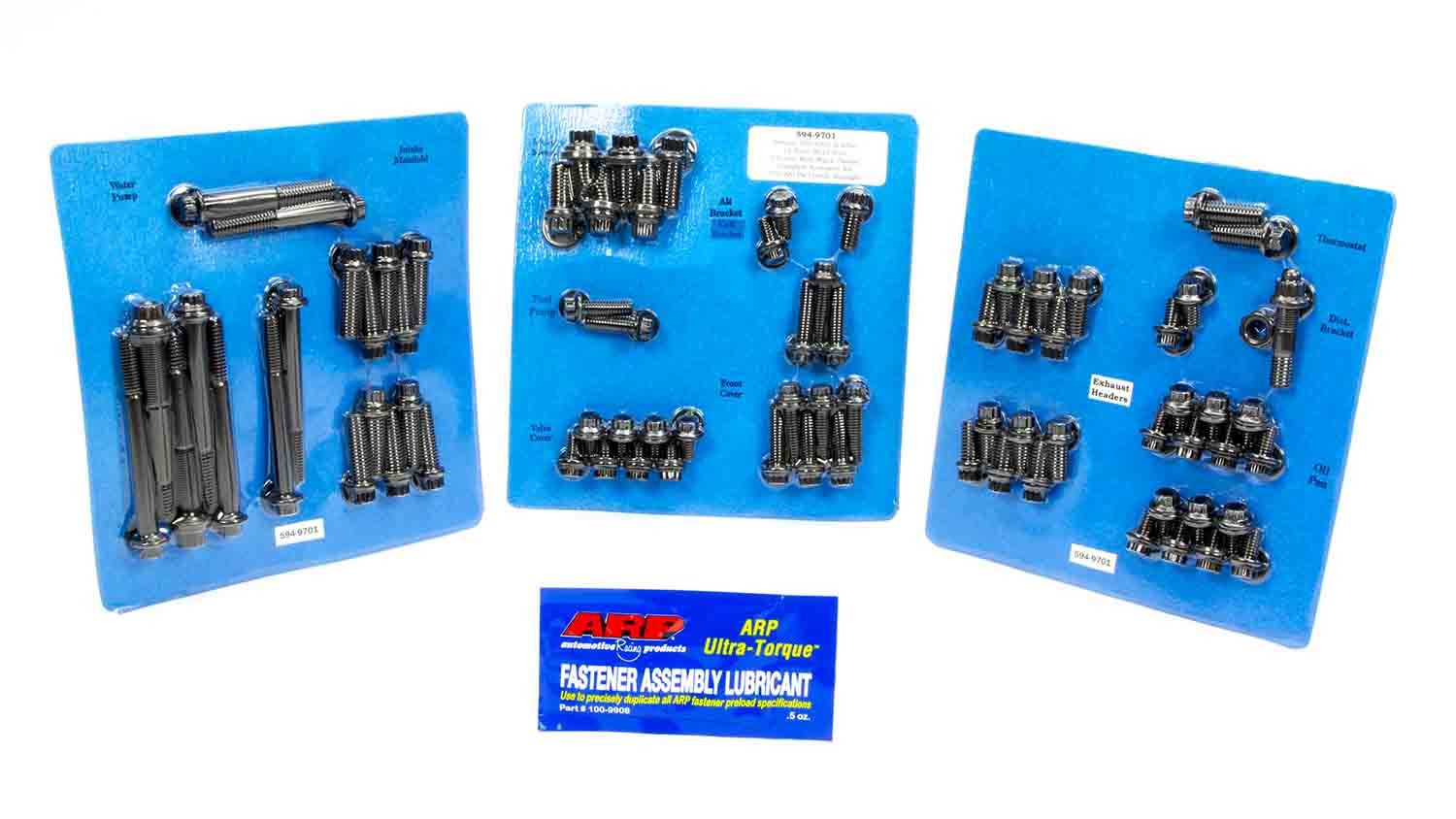 Auto Racing Products Engine Component Pontiac Complete Engine Fastener Kit 12pt. 594-9701