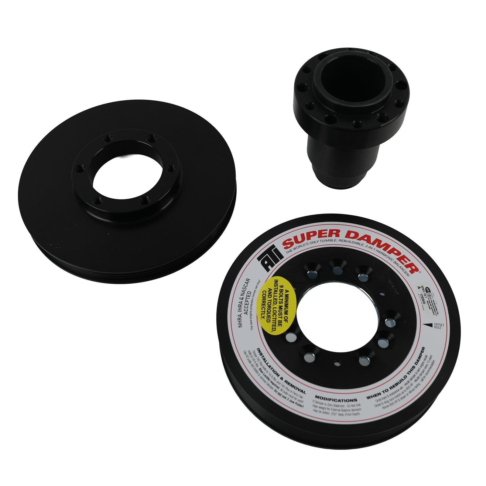 ATI Performance Harmonic Balancers and Components 7.425 Super Damper Steel Lwt. LS3 Camaro 917285