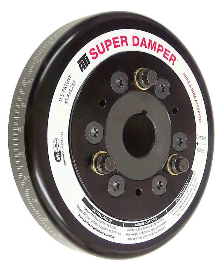 ATI Performance Harmonic Balancers and Components BBM 7.074 Harmonic Damper - SFI 917470E