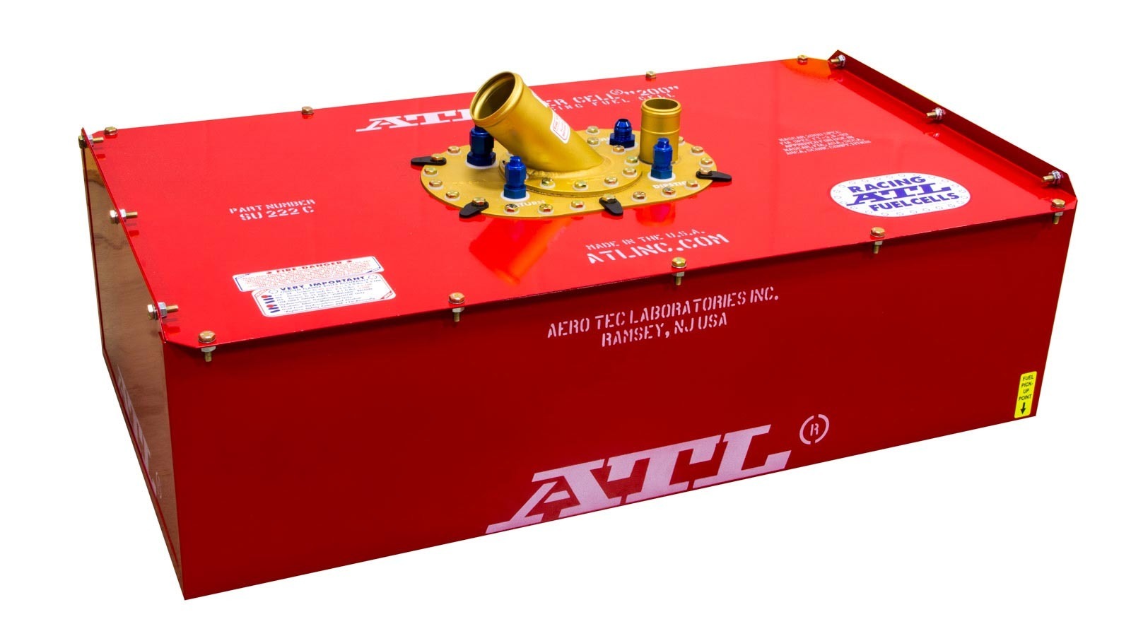 ATL Fuel Cells Fuel Cell/Tanks Fuel Cell Assembly 22 Gallon FIA FT3.5 DC-UN-203