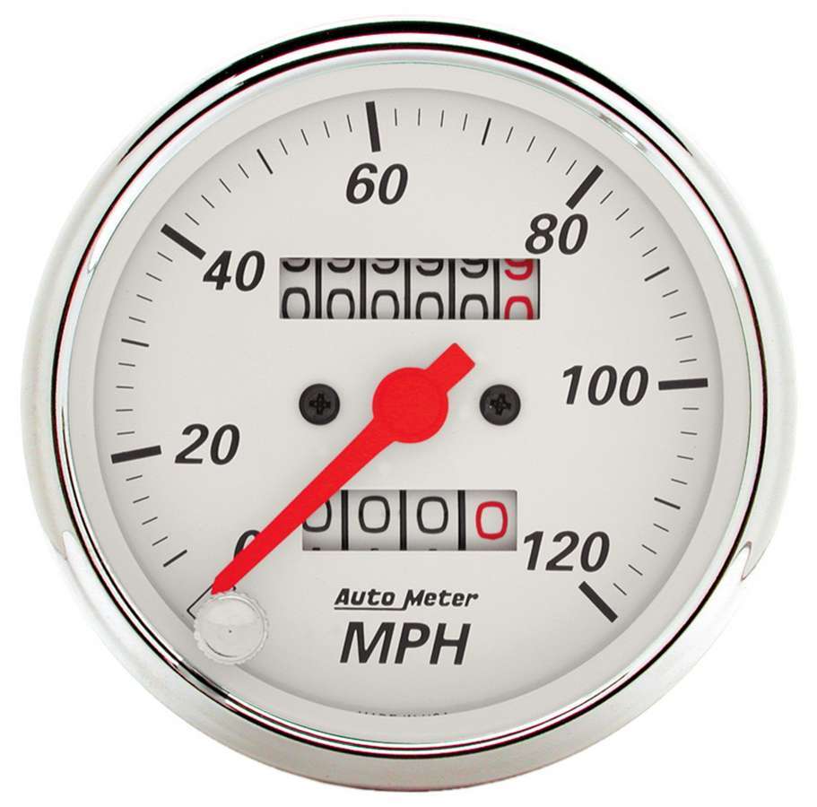 AutoMeter Speedometer Gauge 3-1/8in A/W Speedometer 120MPH 1396