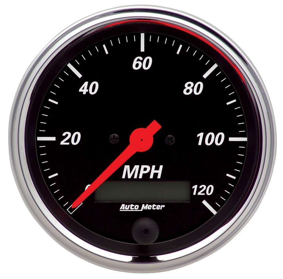 AutoMeter Speedometer Gauge 3-3/8in D/B Street Rod Speedo 1480