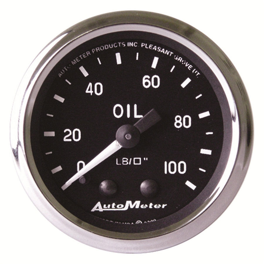 AutoMeter 2-1/16in Cobra Series Oil Pressure Gauge 201006