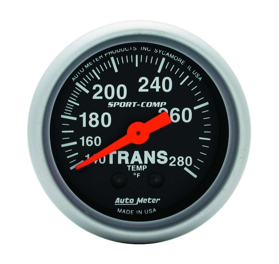 AutoMeter 2-1/16in Sport Comp Trans. Temp. Gauge 3351