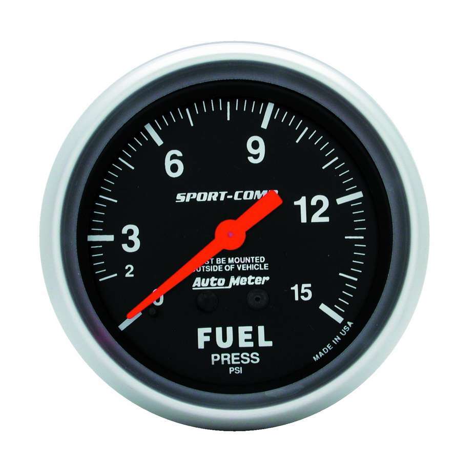 AutoMeter Fuel Pressure Gauge 3411