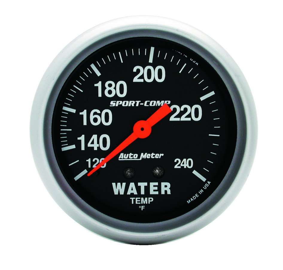 AutoMeter 120-240 Water Temp Gauge 3432