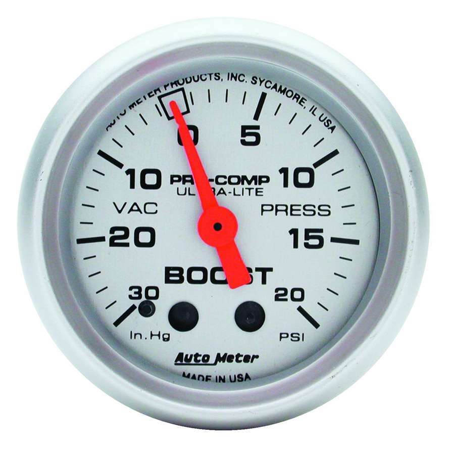 AutoMeter Boost Gauge Mini Ultra-lite Boost 4301
