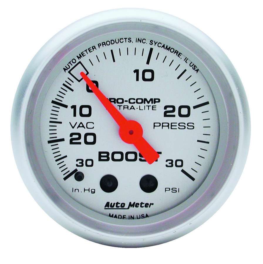 AutoMeter Boost Gauge Ultralite Boost 4403