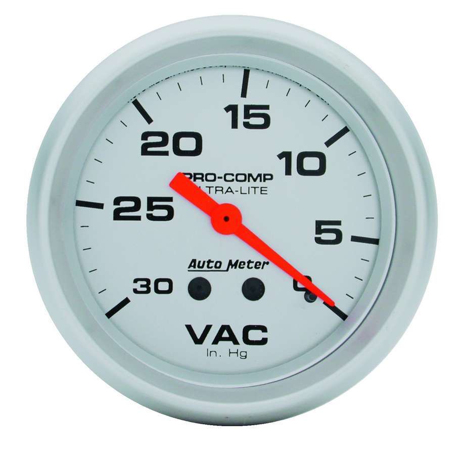 AutoMeter Vacuum Gauge Ultra-lite Vacuum 30 in 4484