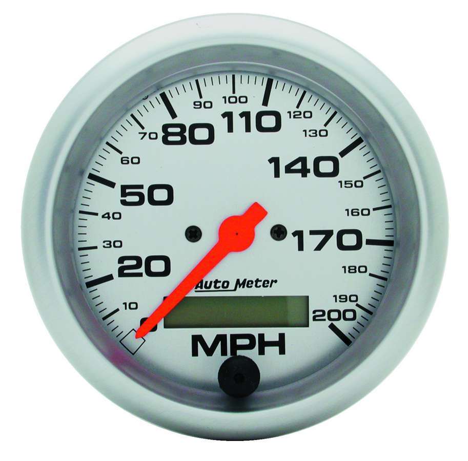 AutoMeter Speedometer Gauge 3-3/8in U/L Electric Speedo 0-200MPH 4486