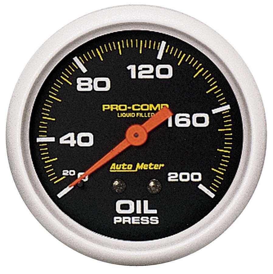 AutoMeter 0-200 Oil Pressure Gauge 5422